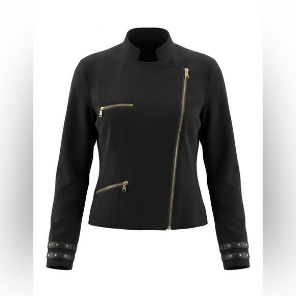 Zara Jackets & Blazers - ZARA TRAFALUC WOMENS JACKET SIZE M BLACK